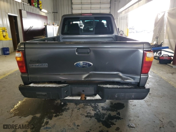 2006 Ford Ranger XL with VIN 1FTYR14U06PA12001, listed as a Copart auction lot 45199175 with 143,125 mi miles and Salvage Title. Bid and sale history available at carsss.com. Image 6.