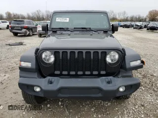 2022 Jeep Wrangler Unlimited Sport with VIN 1C4HJXDN4NW144864, listed as a Copart auction lot 81532584 with 34,830 mi miles and Salvage Title. Bid and sale history available at DreamBid. Image 5.
