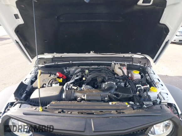 2024 Jeep Wrangler Sport S with VIN 1C4PJXDG5RW244037, listed as a IAAI auction lot 42322052 with 29,580 mi miles and . Bid and sale history available at DreamBid. Image 10.