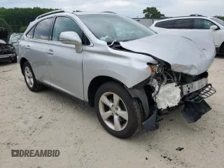 2010 Lexus RX 350 with VIN 2T2BK1BAXAC039499, listed as a Copart auction lot 60823805 with 156,636 mi miles and Salvage title. Bid and sale history available at DreamBid. Image 4.