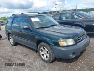 2003 Subaru Forester X z VIN JF1SG63683H738938, wystawiony jako IAAI lot #42341488 z przebiegiem 139 733 mil mil oraz . Historia ofert i sprzedaży dostępna na DreamBid. Obrazek 1.