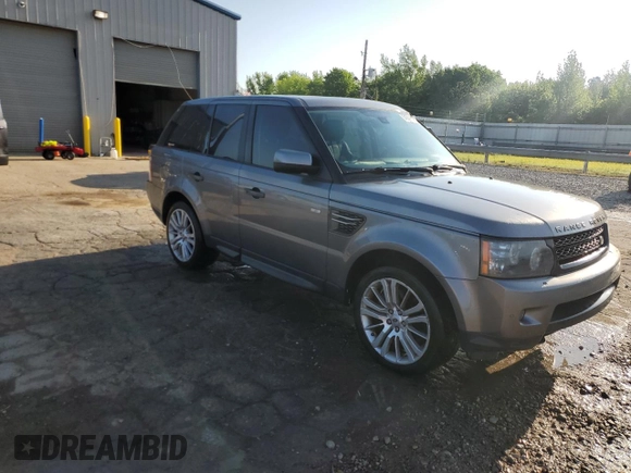 2011 Land Rover Range Rover Sport HSE Lux with VIN SALSK2D4XBA292953, listed as a Copart auction lot 54599915 with 3,164 mi miles and Salvage Title. Bid and sale history available at DreamBid. Image 4.
