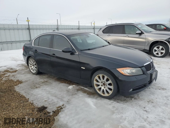 2006 BMW 3 Series 330xi with VIN WBAVD33546KV60262, listed as a Copart auction lot 87508765 with 249,826 mi miles and Salvage Title. Bid and sale history available at carsss.com. Image 4.
