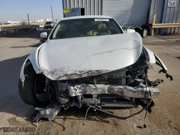 2010 Infiniti G37 Convertible with VIN JN1CV6FE6AM350606, listed as a Copart auction lot 48998955 with 124,014 mi miles and Salvage Title. Bid and sale history available at carsss.com. Image 5.