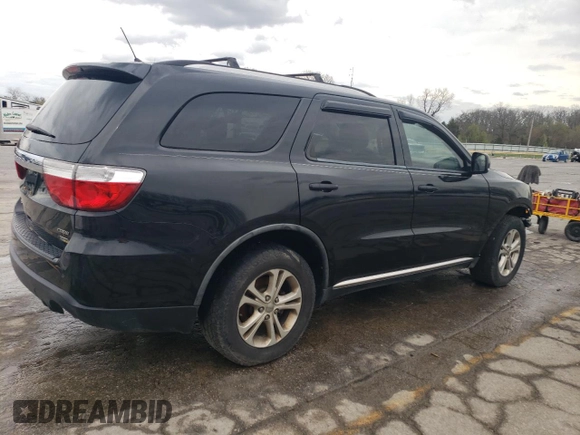 2012 Dodge Durango Crew with VIN 1C4RDJDG3CC158683, listed as a Copart auction lot 49988005 with 172,748 mi miles and Salvage Title. Bid and sale history available at DreamBid. Image 3.
