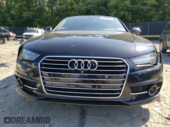 2017 Audi A7 Prestige with VIN WAU22AFC9HN028255, listed as a Copart auction lot 61377564 with 82,312 mi miles and Salvage Title. Bid and sale history available at carsss.com. Image 5.