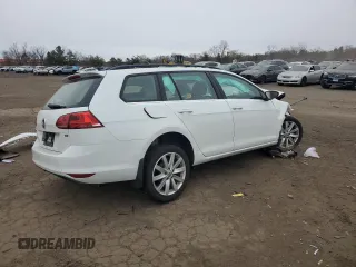 2015 Volkswagen Golf SportWagen TDI SE with VIN 3VWFA7AU7FM505344, listed as a Copart auction lot 87461364 with 0 mi miles and Non Repairable. Bid and sale history available at carsss.com. Image 3.