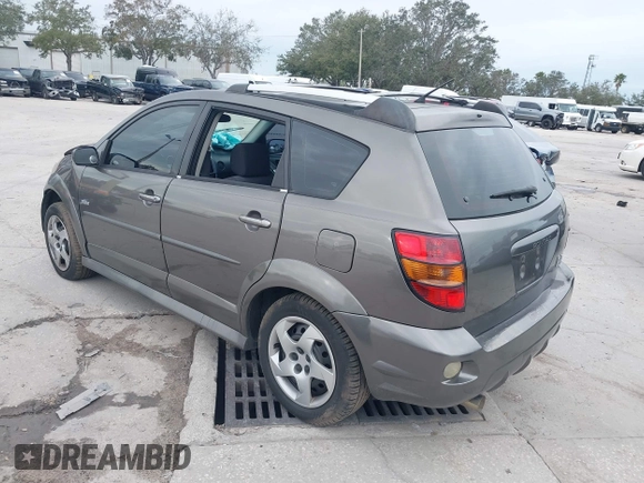 2007 Pontiac Vibe with VIN 5Y2SL65827Z427154, listed as a IAAI auction lot 41356334 with 105,526 mi miles. Bid and sale history available at carsss.com. Image 3.