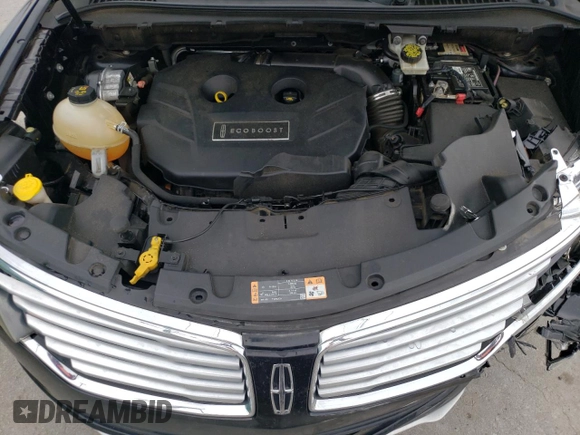 2017 Lincoln MKC Reserve with VIN 5LMCJ3C91HUL13688, listed as a Copart auction lot 58495415 with 125,646 mi miles and Salvage title. Bid and sale history available at DreamBid. Image 12.