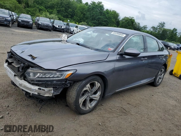 2019 Honda Accord EX with VIN 1HGCV1F43KA161004, listed as a Copart auction lot 65398045 with 72,594 mi miles and Clean title. Bid and sale history available at DreamBid. Image 1.