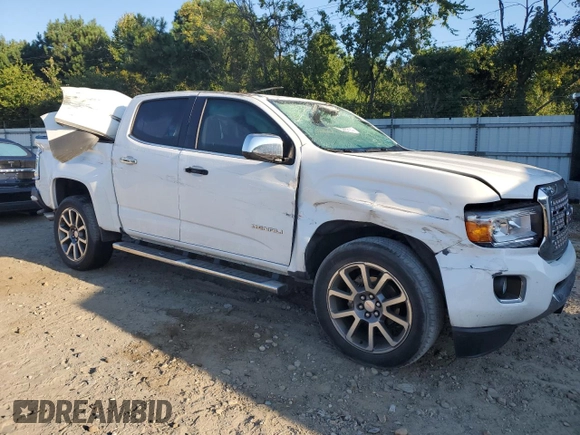 2018 GMC Canyon 4WD Denali with VIN 1GTG6EEN9J1139294, listed as a Copart auction lot 70985314 with 42,239 mi miles and Salvage Title. Bid and sale history available at carsss.com. Image 4.