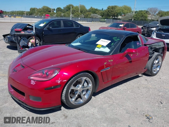 2010 Chevrolet Corvette Grand Sport 3LT with VIN 1G1YS2DW7A5103310, listed as a IAAI auction lot 41844253 with 41,430 mi miles and . Bid and sale history available at DreamBid. Image 2.