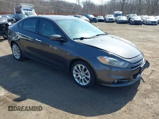 2014 Dodge Dart Limited with VIN 1C3CDFCB7ED868485, listed as a IAAI auction lot 41800231 with 109,945 mi miles. Bid and sale history available at carsss.com. Image 1.