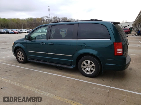 2009 Chrysler Town & Country Touring with VIN 2A8HR541X9R536460, listed as a Copart auction lot 52554635 with 109,744 mi miles and Salvage Title. Bid and sale history available at DreamBid. Image 2.