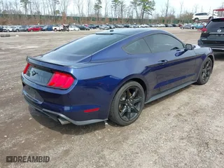 2019 Ford Mustang EcoBoost with VIN 1FA6P8TH8K5198912, listed as a IAAI auction lot 41961751 with 45,999 mi miles. Bid and sale history available at carsss.com. Image 4.
