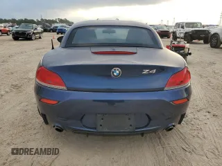 2011 BMW Z4 sDrive35is with VIN WBALM1C56BE393858, listed as a Copart auction lot 44268485 with 53,811 mi miles and Salvage Title. Bid and sale history available at carsss.com. Image 6.