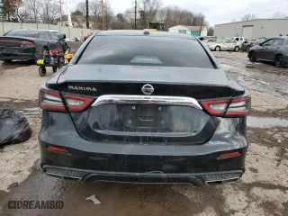 2019 Nissan Maxima SV with VIN 1N4AA6AV1KC361548, listed as a Copart auction lot 42055085 with 0 mi miles and Salvage Title. Bid and sale history available at carsss.com. Image 6.