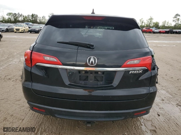 2013 Acura RDX with VIN 5J8TB3H38DL020087, listed as a Copart auction lot 50865525 with 190,323 mi miles and Salvage Title. Bid and sale history available at carsss.com. Image 6.