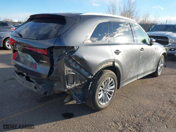 2024 Mazda CX-90 3.3 Turbo Preferred Plus with VIN JM3KKCHD1R1112722, listed as a IAAI auction lot 41320976 with NaN miles. Bid and sale history available at carsss.com. Image 4.