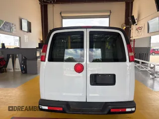2014 Chevrolet Express Cargo with VIN 1GCSGAFX7E1153636, listed as a IAAI auction lot 42677767 with 177,005 mi miles and . Bid and sale history available at DreamBid. Image 1.