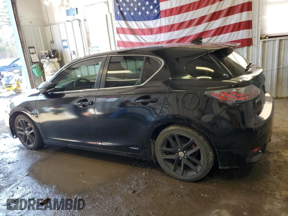 2014 Lexus CT 200h with VIN JTHKD5BH5E2190840, listed as a Copart auction lot 50918125 with 230,408 mi miles and Salvage Title. Bid and sale history available at DreamBid. Image 2.