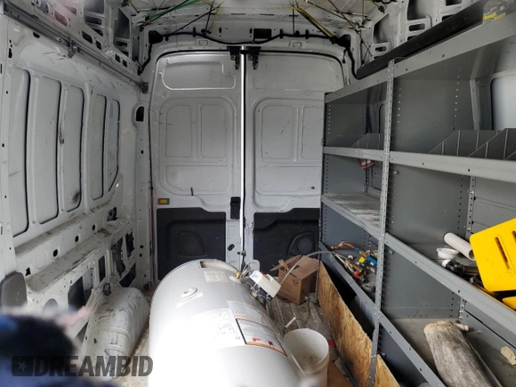 2020 Ford Transit Cargo with VIN 1FTBR1XG9LKB78778, listed as a Copart auction lot 46772515 with 64,396 mi miles and Salvage Title. Bid and sale history available at DreamBid. Image 10.