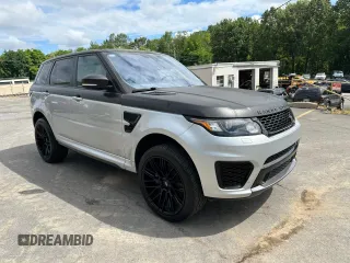 2016 Land Rover Range Rover Sport SVR z VIN SALWZ2EF6GA546565, wystawiony jako Copart lot #63046965 z przebiegiem 70 867 mil mil oraz Czysty tytuł • Clean title. Historia ofert i sprzedaży dostępna na DreamBid. Obrazek 4.