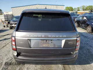 2016 Land Rover Range Rover HSE with VIN SALGS2VF0GA257268, listed as a Copart auction lot 52306245 with Not provided miles and Salvage title. Bid and sale history available at DreamBid. Image 6.