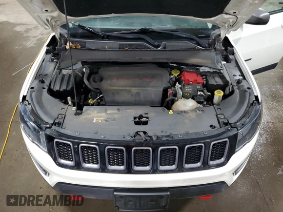 2019 Jeep Compass Trailhawk z VIN 3C4NJDDBXKT619295, wystawiony jako Copart lot #64258625 z przebiegiem 84 916 mil mil oraz Szkoda całkowita • Salvage title. Historia ofert i sprzedaży dostępna na DreamBid. Obrazek 12.