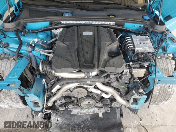 2022 Porsche Macan Turbo with VIN WP1AF2A56NLB31379, listed as a Copart auction lot 56354375 with 28,504 mi miles and Salvage title. Bid and sale history available at DreamBid. Image 12.