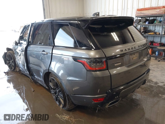 2019 Land Rover Range Rover Sport Dynamic with VIN SALWR2RE1KA823455, listed as a IAAI auction lot 42492777 with 94,321 mi miles and . Bid and sale history available at DreamBid. Image 3.