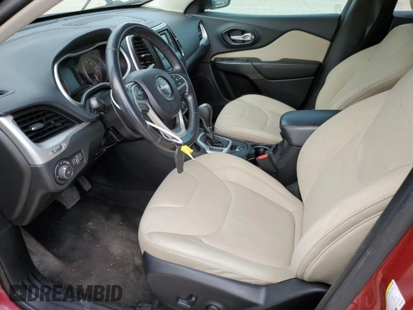 2016 Jeep Cherokee Altitude with VIN 1C4PJLCS2GW233752, listed as a Copart auction lot 50442815 with 140,597 mi miles and Clean Title. Bid and sale history available at carsss.com. Image 7.