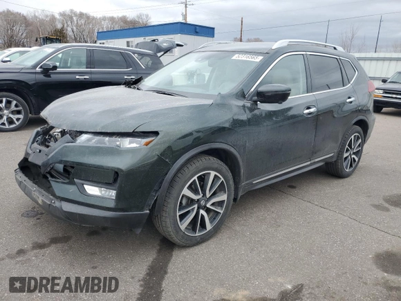 2020 Nissan Rogue S with VIN 5N1AT2MV4LC743711, listed as a Copart auction lot 52316565 with 73,549 mi miles and Salvage Title. Bid and sale history available at carsss.com. Image 1.