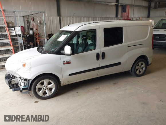 2018 Ram ProMaster City Cargo Tradesman SLT with VIN ZFBERFBB1J6K88187, listed as a IAAI auction lot 41789745 with 235,653 mi miles and . Bid and sale history available at DreamBid. Image 18.