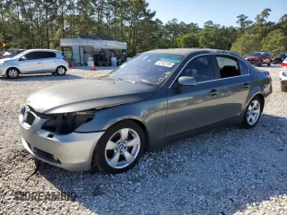 2006 BMW 5 Series 525i с VIN WBANE53576CK85361, выставлен на аукционе Copart как лот 52143195 с пробегом 176 609 миль миль и Списание • Salvage title. История ставок и продаж доступна на DreamBid. Изображение 1.