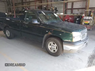 2003 Chevrolet Silverado 1500 with VIN 1GCEC14X73Z104477, listed as a IAAI auction lot 42026532 with Not Provided miles. Bid and sale history available at carsss.com. Image 1.