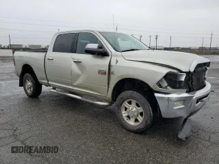 2010 Dodge Ram 2500 SLT with VIN 3D7UT2CL1AG188976, listed as a Copart auction lot 86336574 with 297,609 mi miles and Salvage Title. Bid and sale history available at carsss.com. Image 4.