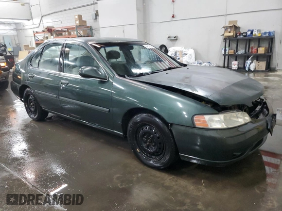 2001 Nissan Altima GXE with VIN 1N4DL01D51C112017, listed as a Copart auction lot 44843035 with 293,762 mi miles and Salvage Title. Bid and sale history available at carsss.com. Image 4.