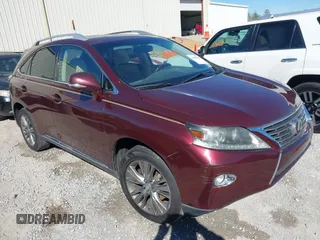 2013 Lexus RX 350 z VIN 2T2ZK1BA8DC111464, wystawiony jako IAAI lot #41809488 z przebiegiem 166 723 mil mil oraz . Historia ofert i sprzedaży dostępna na DreamBid. Obrazek 1.