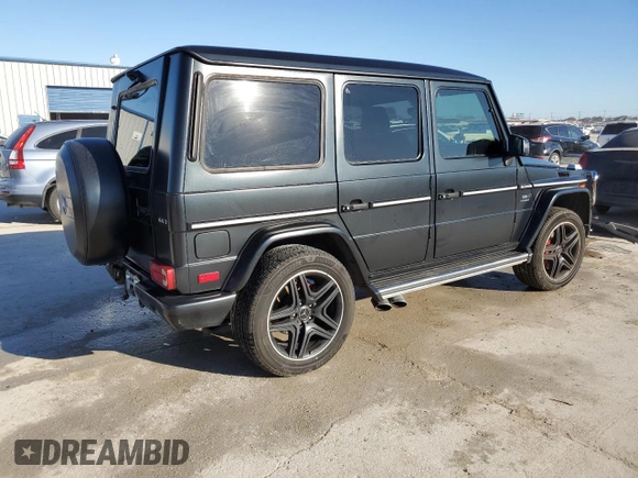 2017 Mercedes-Benz G-Class AMG G 63 with VIN WDCYC7DF8HX281415, listed as a Copart auction lot 46416195 with 68,577 mi miles and Clean Title. Bid and sale history available at carsss.com. Image 3.