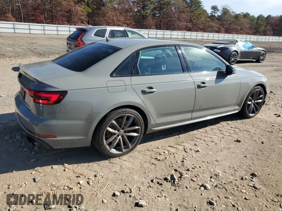 2019 Audi S4 Premium Plus with VIN WAUB4AF41KA013413, listed as a Copart auction lot 69788004 with 85,602 mi miles and Salvage Title. Bid and sale history available at carsss.com. Image 3.