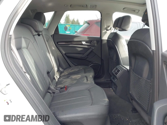 2018 Audi Q5 Premium Plus with VIN WA1BNAFY0J2229162, listed as a IAAI auction lot 41999424 with 36,340 mi miles. Bid and sale history available at carsss.com. Image 8.