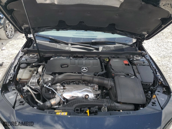 2023 Mercedes-Benz CLA with VIN W1K5J4GB5PN370400, listed as a Copart auction lot 45583925 with 22,073 mi miles and Salvage Title. Bid and sale history available at carsss.com. Image 11.