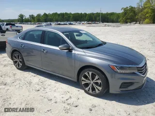 2021 Volkswagen Passat 2.0T SE with VIN 1VWSA7A36MC014056, listed as a Copart auction lot 53681625 with 79,231 mi miles and Clean Title. Bid and sale history available at carsss.com. Image 4.