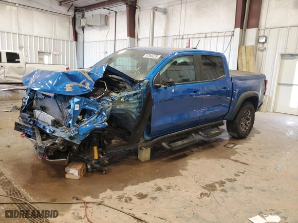 2024 Chevrolet Colorado 4WD ZR2 with VIN 1GCPTFEK0R1176668, listed as a Copart auction lot 87896325 with 0 mi miles and Salvage Title. Bid and sale history available at carsss.com. Image 1.