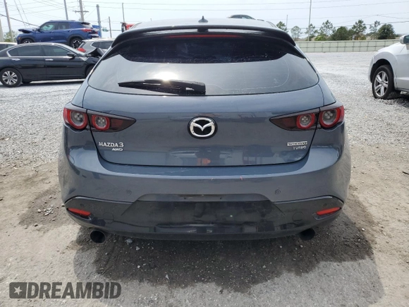 2021 Mazda 3 Premium Plus with VIN JM1BPBNY8M1348692, listed as a Copart auction lot 55781945 with 35,110 mi miles and Salvage Title. Bid and sale history available at DreamBid. Image 6.