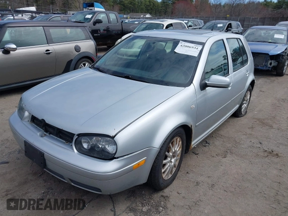 2005 Volkswagen Golf GLS z VIN 9BWGR61J454001608, wystawiony jako IAAI lot #42006934 z przebiegiem 182 075 mil mil oraz . Historia ofert i sprzedaży dostępna na DreamBid. Obrazek 2.