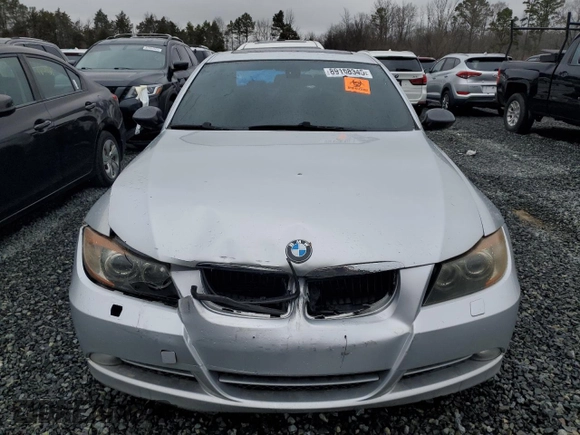 2008 BMW 3 Series 335i with VIN WBAVB73588VH23738, listed as a Copart auction lot 89168345 with 203,469 mi miles and Salvage title. Bid and sale history available at DreamBid. Image 5.