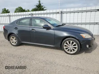 2008 Lexus IS 250 with VIN JTHCK262582026538, listed as a Copart auction lot 60037955 with 270,942 mi miles and Clean title. Bid and sale history available at DreamBid. Image 4.