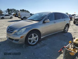 2007 Mercedes-Benz R-Class 3.5L with VIN 4JGCB65E97A052371, listed as a Copart auction lot 89096265 with 134,375 mi miles and Salvage Title. Bid and sale history available at carsss.com. Image 1.